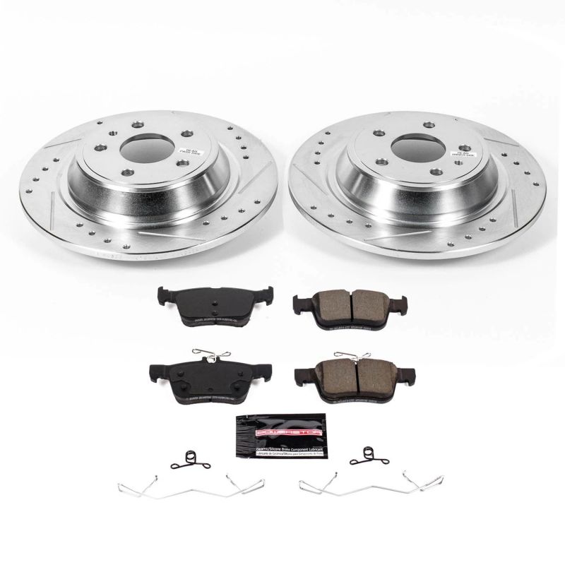 Power Stop 2020 Ford Fusion Rear Z23 Evolution Sport Brake Kit Brake Kits - Performance D&S PowerStop
