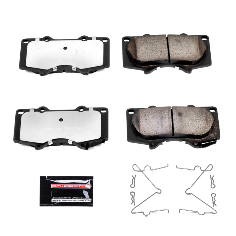 Power Stop 10-19 Lexus GX460 Front Z36 Truck & Tow Brake Pads w/Hardware Brake Pads - Performance PowerStop