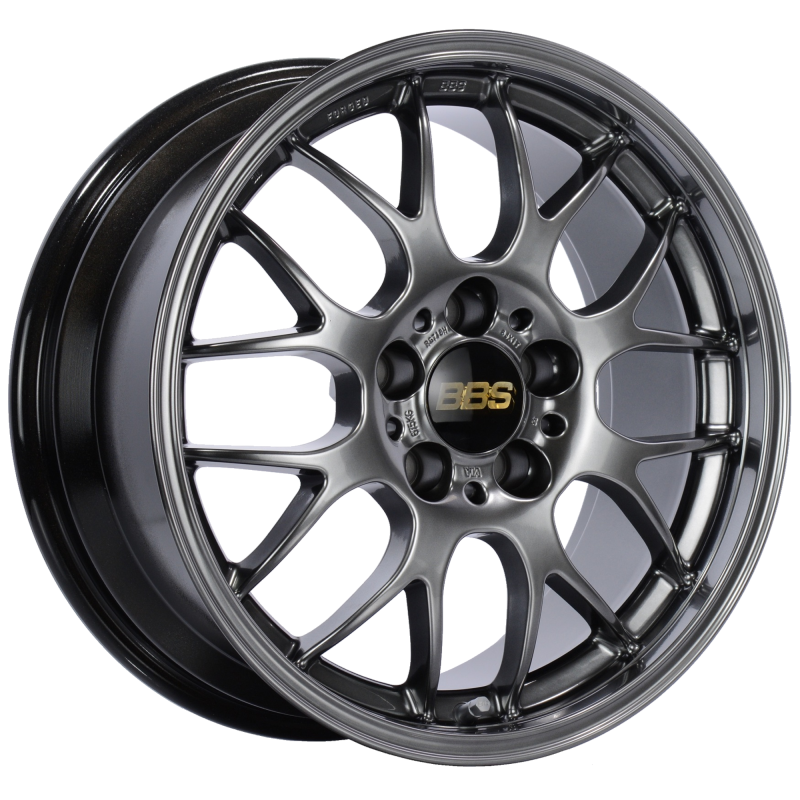 BBS RG-R 17x8 5x120 ET40 CB72.5 Diamond Black Wheel -82mm PFS/Clip Req Wheels - Forged BBS