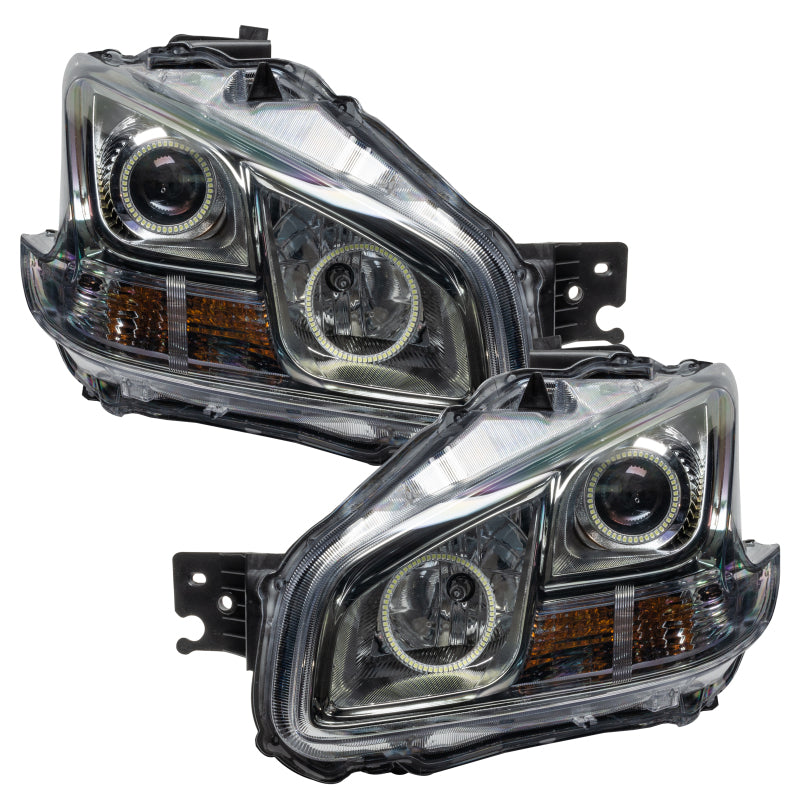 Oracle 09-13 Nissan Maxima SMD HL (Non-HID)-Chrome - ColorSHIFT Headlights ORACLE Lighting