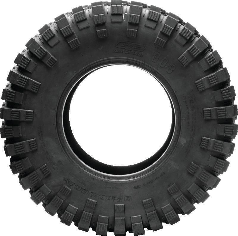 QuadBoss QBT808 Radial Utility Tire - 27x10R14 8Ply Tires - Off Road QuadBoss