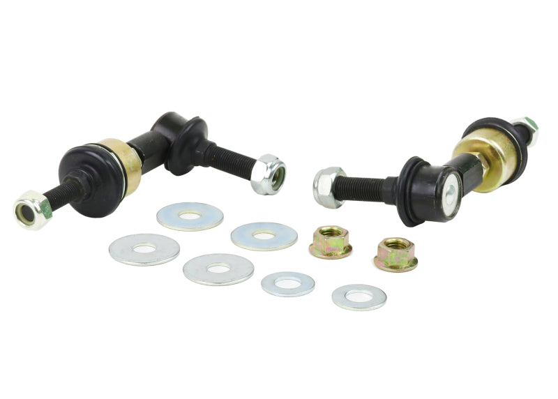 Whiteline 7/2006-12/2009 1/2010+ Mazda Speed3 Rear 12mm Ball Stud Adj X HD Sway Bar Link Assembly Sway Bar Endlinks Whiteline