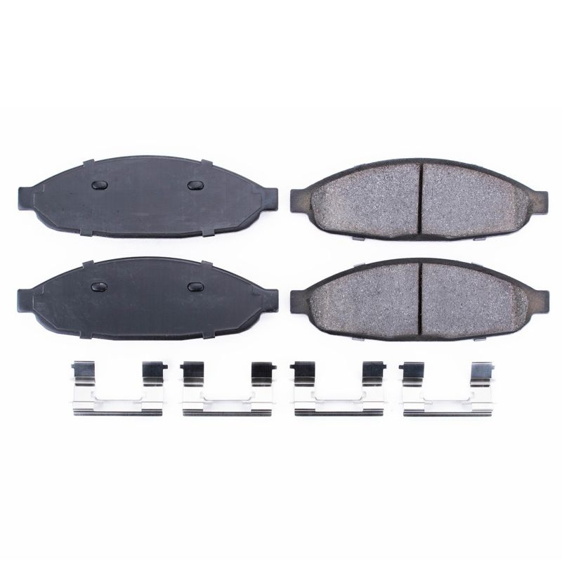 Power Stop 04-08 Chrysler Pacifica Front Z17 Evolution Ceramic Brake Pads w/Hardware Brake Pads - OE PowerStop