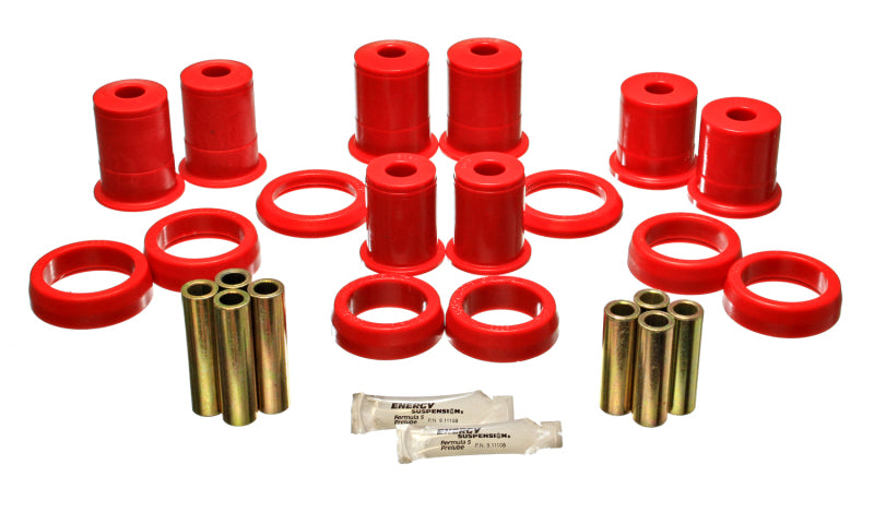 Energy Suspension Fd Diff Cntrl Arm W/Thrust Wsh - Red Bushing Kits Energy Suspension