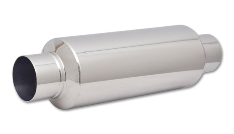 Vibrant SS Resonator (Standard Design) 3in inlet/outlet x 18in long w/ 5in OD resonator body Resonators Vibrant