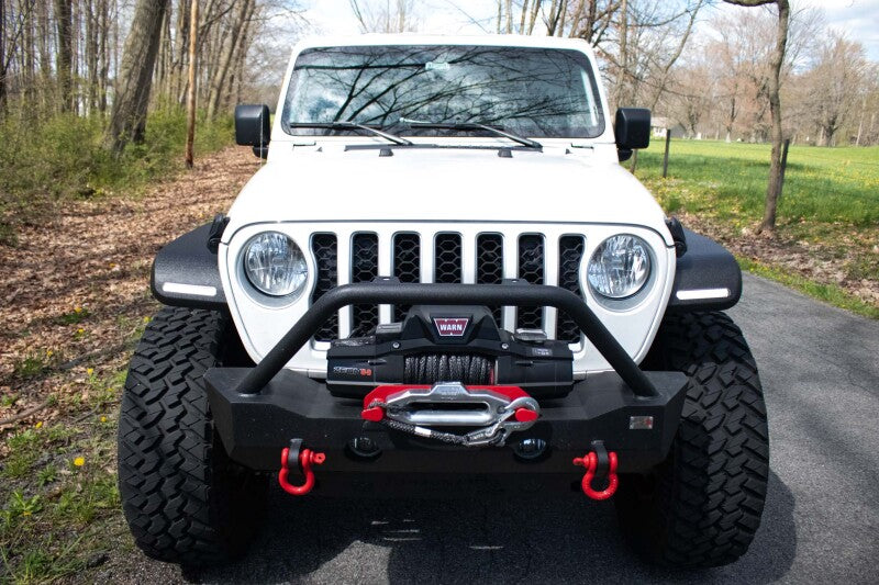 Fishbone Offroad 2018+ Jeep Wrangler JL/JLU/2020+ Gladiator JT Steel Front Fender Flares - Black Fender Flares Fishbone Offroad