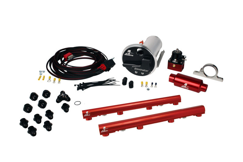 Aeromotive 07-12 Ford Mustang Shelby GT500 4.6L Stealth Eliminator Fuel System (18683/14116/16307) Fuel Systems Aeromotive