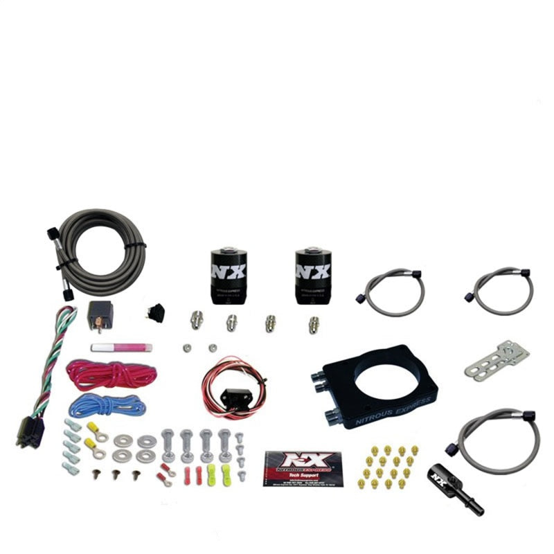 Nitrous Express Dodge Hemi Nitrous Plate Kit (50-400HP) w/o Bottle Nitrous Systems Nitrous Express
