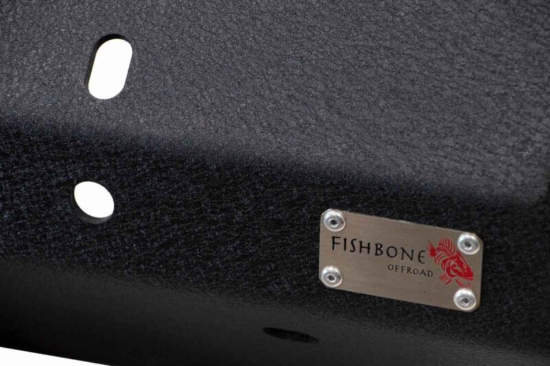 Fishbone Offroad 2018+ Jeep JL/Gladiator Wrangler JL/Gladiator Front Winch Bumper - Black Powdercoat Bumpers - Steel Fishbone Offroad