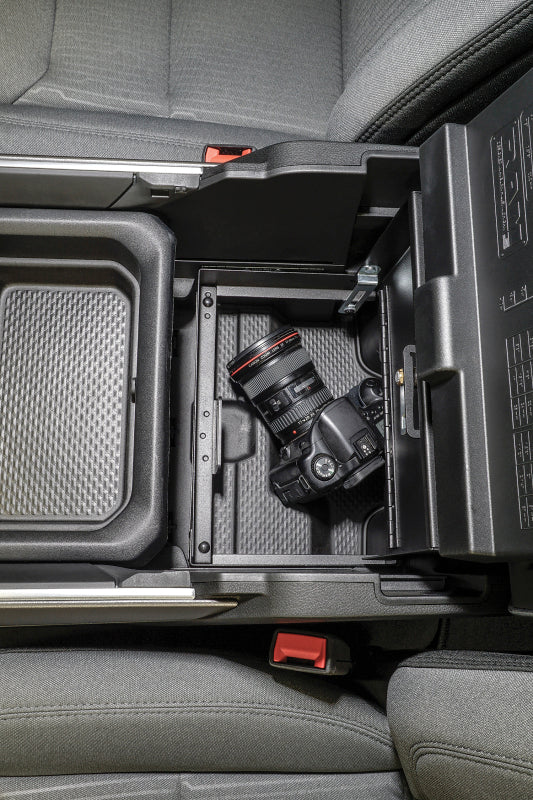 Tuffy Console Safe W/ Keyed Lock For Ram Trucks W/ Sliding Tray Console Cargo Boxes & Bags Tuffy Products