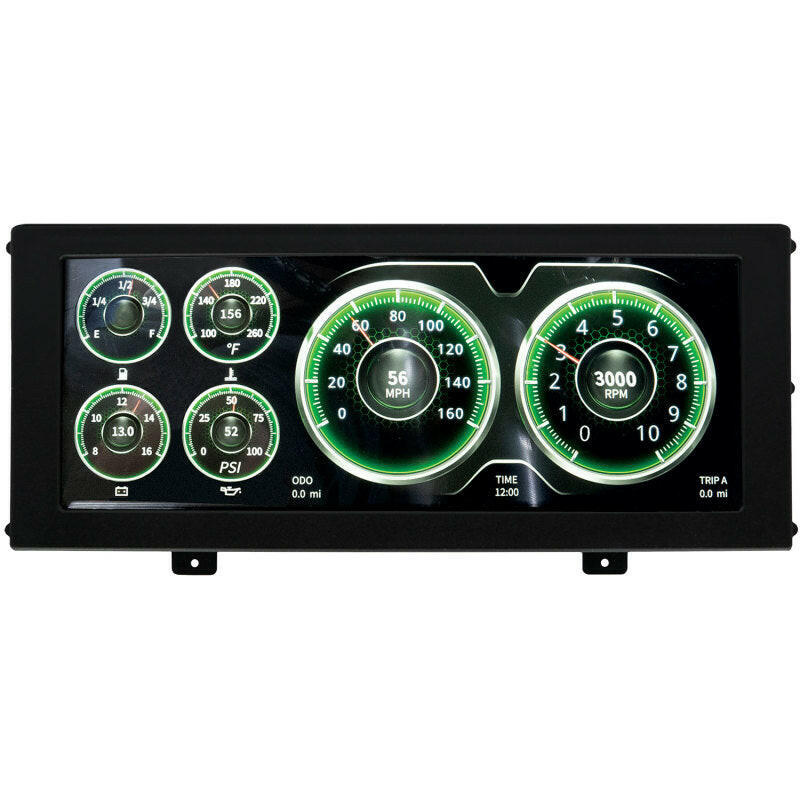 Autometer InVision Digital Instrument Display Color LCD Including Panel Mount - Universal Performance Monitors AutoMeter