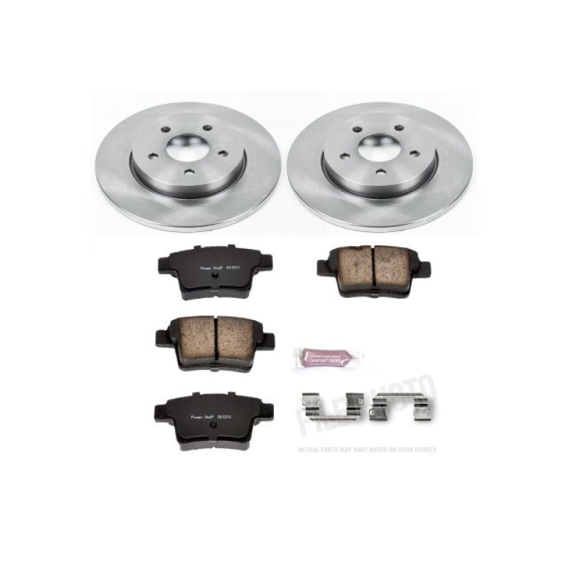 Power Stop 05-08 Jaguar X-Type Rear Autospecialty Brake Kit Brake Kits - OE PowerStop