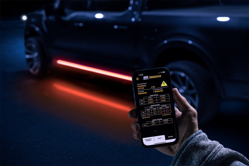 AMP Research 21-24 Ford F-150 SuperCrew PowerStep Vision Running Boards AMP Research