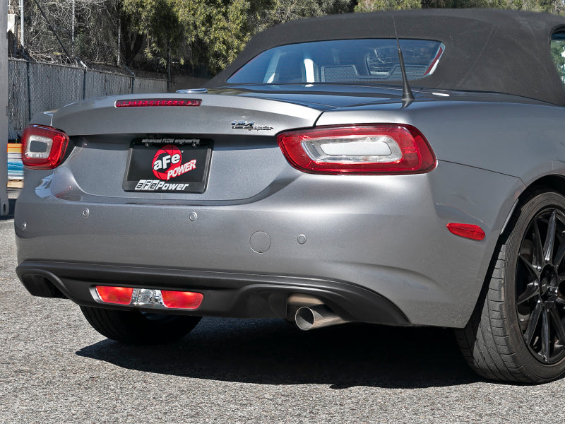 AFE FIAT 124 Spider I4-1.4L (t) Mach Force-Xp 2-1/2 In 304 Stainless Steel Axle-Back Exhaust Axle Back aFe