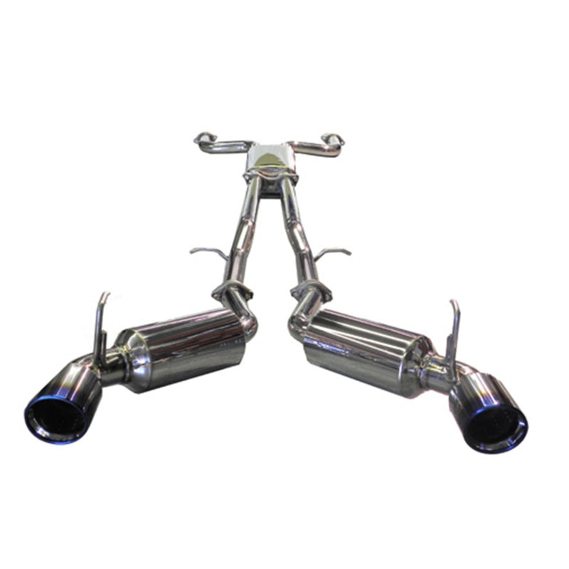 Injen 03-08 350Z Dual 60mm SS Cat-Back Exhaust w/ Built In Resonated X-Pipe Catback Injen