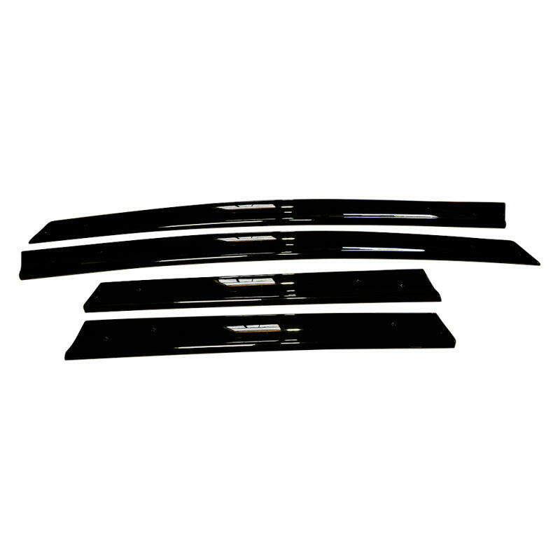 BLOX Racing 06-11 Fit / Jazz Door Sun Visors OEM Style Smoked Acrylic 4pcs Wind Deflectors BLOX Racing
