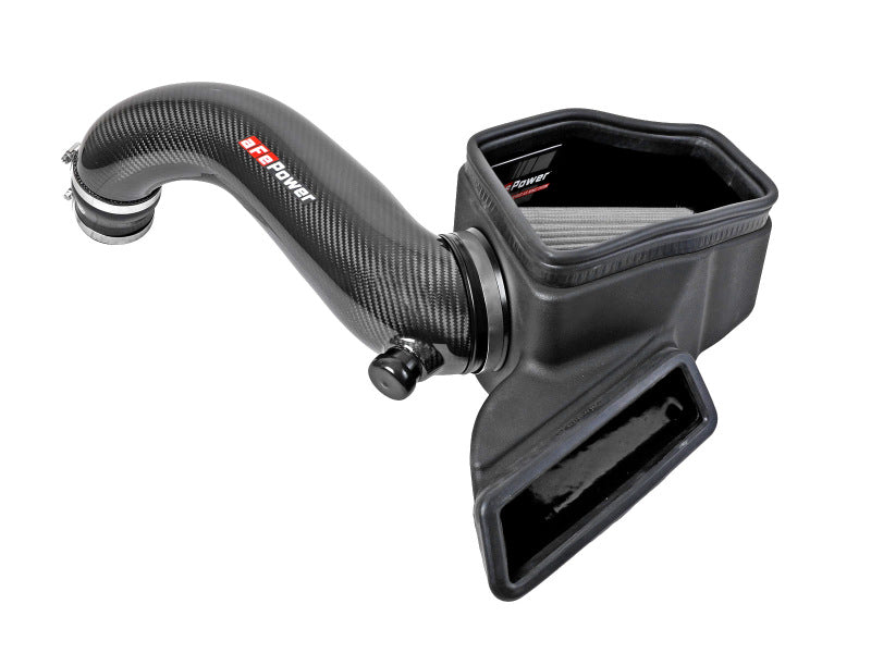 aFe 15-19 VW Golf R (MKVII) L4-2.0L (t) Track Series Carbon Fiber Intake System w/ Pro DRY S Filter Cold Air Intakes aFe