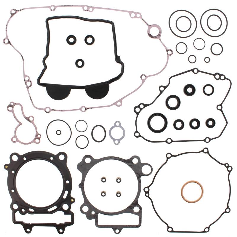 Vertex Gaskets 09-15 Kawasaki KX450F Complete Gasket Kit w/ Oil Seals Engine Hardware Vertex Pistons