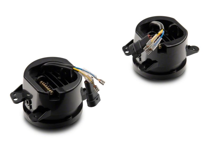 Raxiom 07-18 Jeep Wrangler JK Axial Series 4-In LED Devil Eyes Fog Lights w/ Halo Headlights Raxiom
