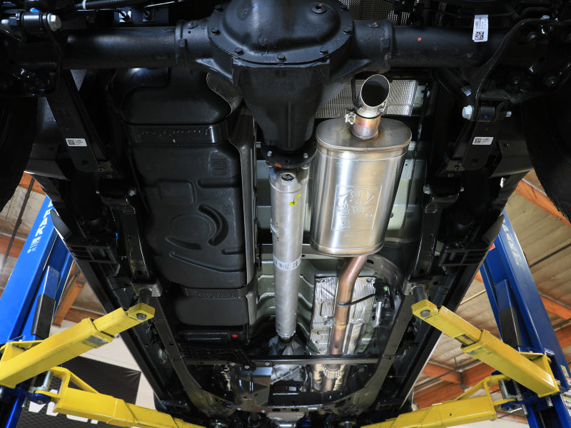 aFe 23-25 GM Colorado/Canyon L4-2.7L (t) ROCK BASHER 3 IN 409 Stainless Steel Cat-Back Exhaust Catback aFe