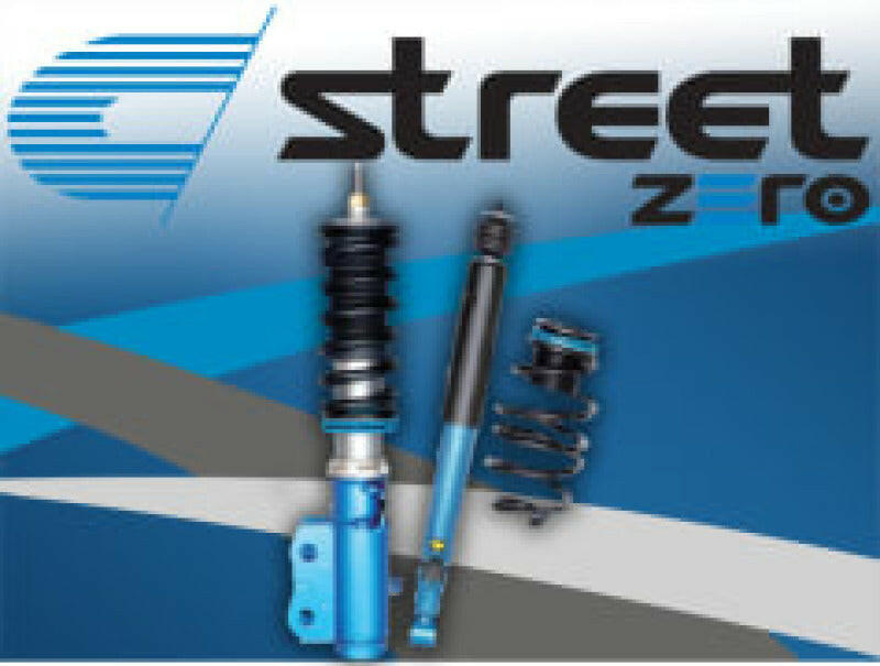 Cusco Street Zero 05-07 Subaru GDB STi (Fixed FR/RR Damper Rate) FR-Pillow Adj. RR-Rubber Coilovers Coilovers Cusco