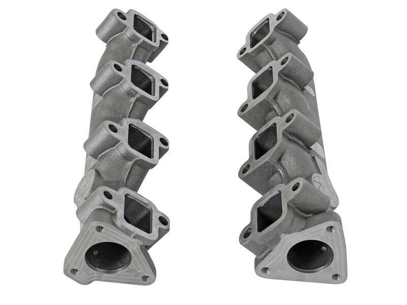 aFe Power BladeRunner Ported Ductile Iron Exhaust Manifold 01-16 GM Diesel Trucks V8-6.6L (td) Headers & Manifolds aFe