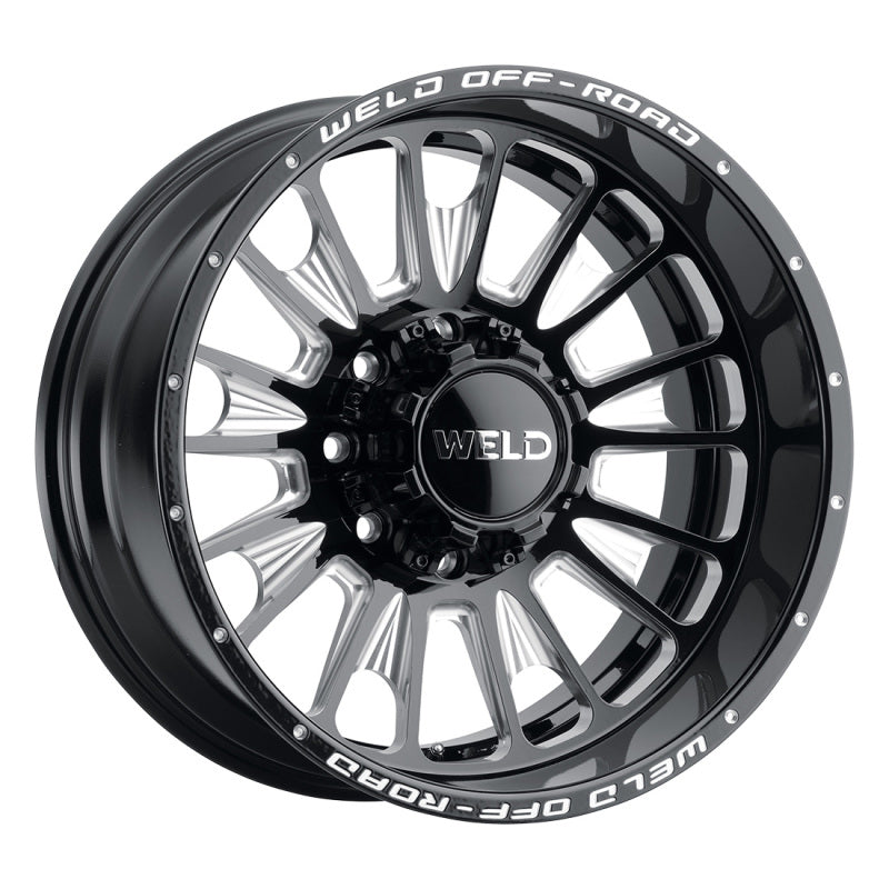 Weld Off-Road W121 20X10 Scorch 6X135 6X139.7 ET13 BS6.00 Gloss Black MIL 106.1 Wheels - Cast Weld