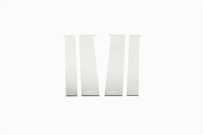 Putco 15-20 GMC Canyon - Crew Cab - 4pcs - SS Pillar Posts Exterior Trim Putco