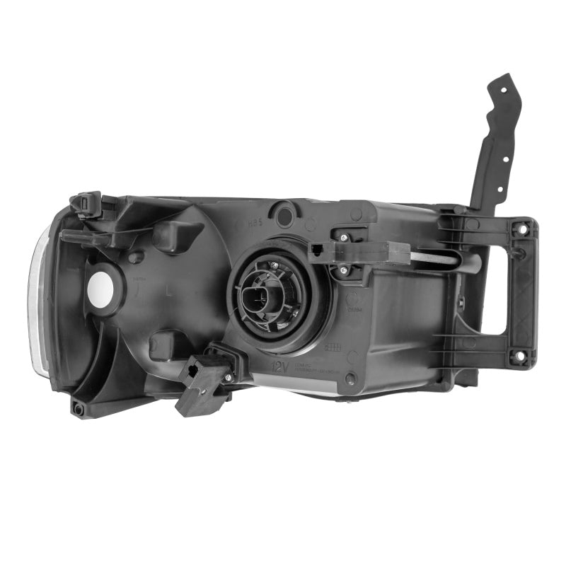 Raxiom 02-05 Dodge RAM 1500 Crystal Headlights- Black Housing (Clear Lens) Headlights Raxiom