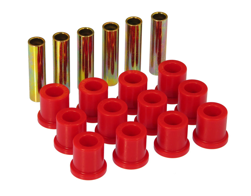 Prothane 73-79 Ford F100 Rear Spring Bushings - Red Bushing Kits Prothane