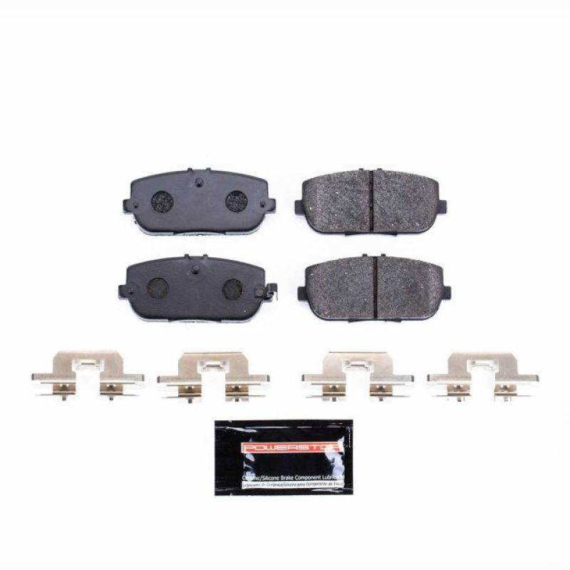 Power Stop 17-19 Fiat 124 Spider Rear Track Day Brake Pads Brake Pads - Racing PowerStop