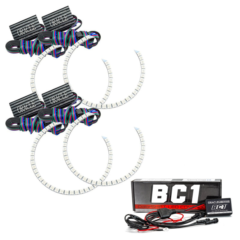 Oracle Honda Accord Coupe/Sedan 03-07 Halo Kit - ColorSHIFT w/ BC1 Controller Headlights ORACLE Lighting