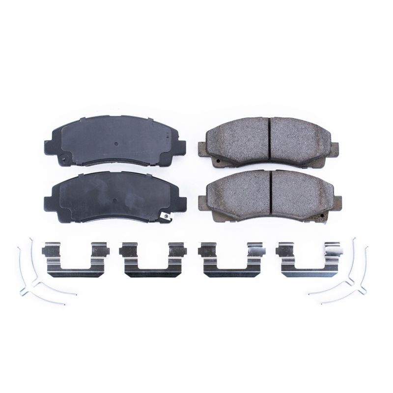 Power Stop 15-19 Acura TLX Front Z17 Evolution Ceramic Brake Pads w/Hardware Brake Pads - OE PowerStop