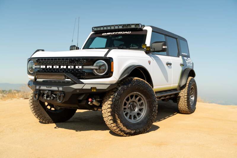 DV8 Offroad 2021+ Ford Bronco (excl. 2-Door/Raptor) FS-15 4-Door Rock Sliders V2 Body Armor & Rock Rails DV8 Offroad