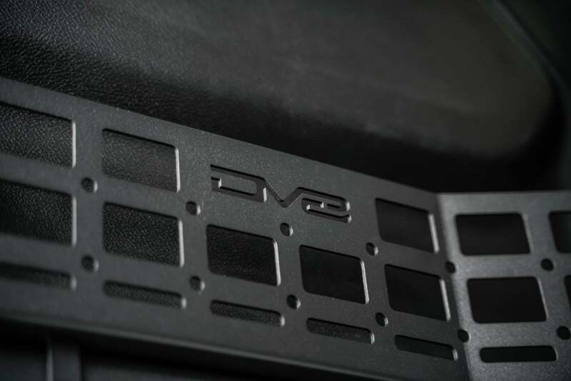 DV8 Offroad 18-20 Jeep Wrangler (JL)/Gladiator (JT) Front Door Pocket Molle Panels Exterior Trim DV8 Offroad