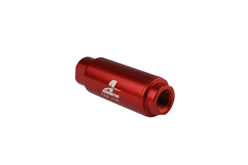 Aeromotive In-Line Filter - (3/8 NPT) 100 Micron SS Element Fuel Filters Aeromotive