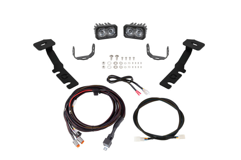 Diode Dynamics 19-25 Toyota RAV4 C2 2.0 LED Ditch Light Kit - Sport White Combo/Driving Light Bars & Cubes Diode Dynamics