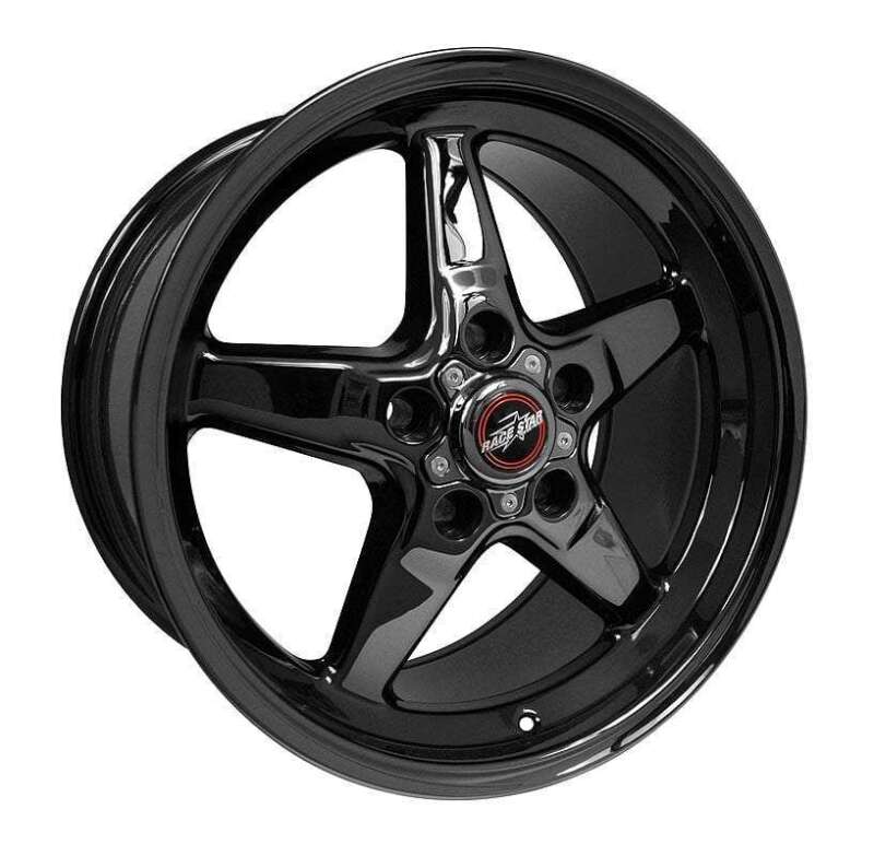 Race Star 92 Drag Star 17x10.5 5x135bc 6.13bs Direct Drill Gloss Black Wheel Wheels - Cast Race Star
