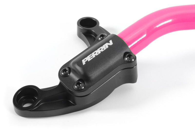 PERRIN 22-25 Subaru WRX Front Strut Brace - Hyper Pink Strut Bars Perrin Performance