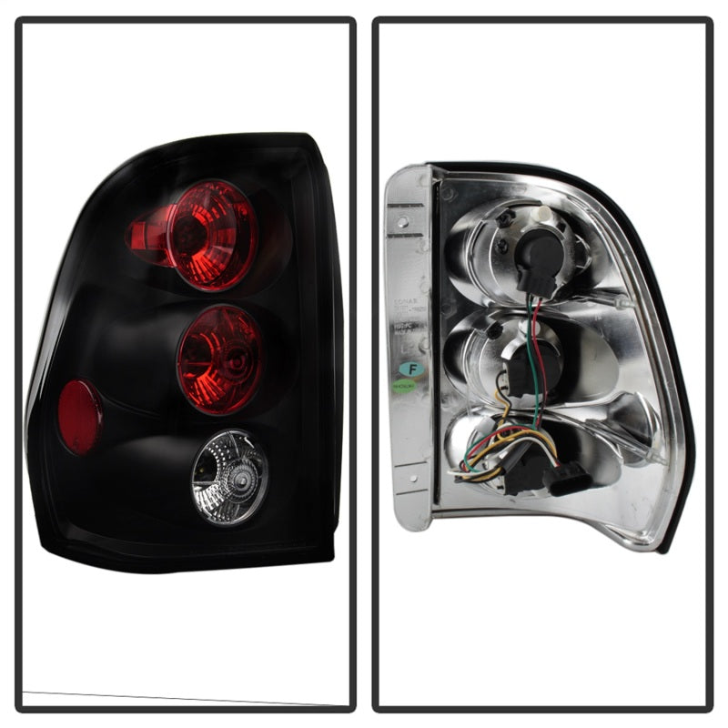 Spyder Chevy TrailBlazer 02-09 Euro Style Tail Lights Black ALT-YD-CTB02-BK Tail Lights SPYDER
