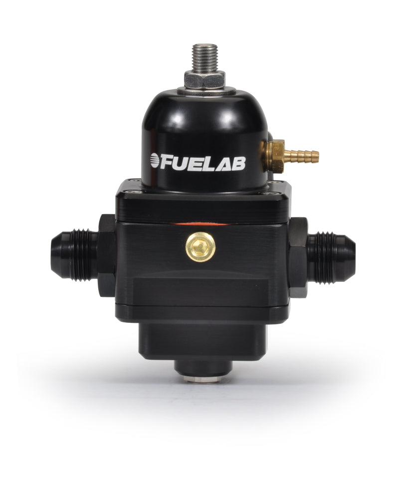 Fuelab 529 Electronic EFI Adjustable FPR (1) -8AN In (1) -8AN Return - Black Fuel Pressure Regulators Fuelab