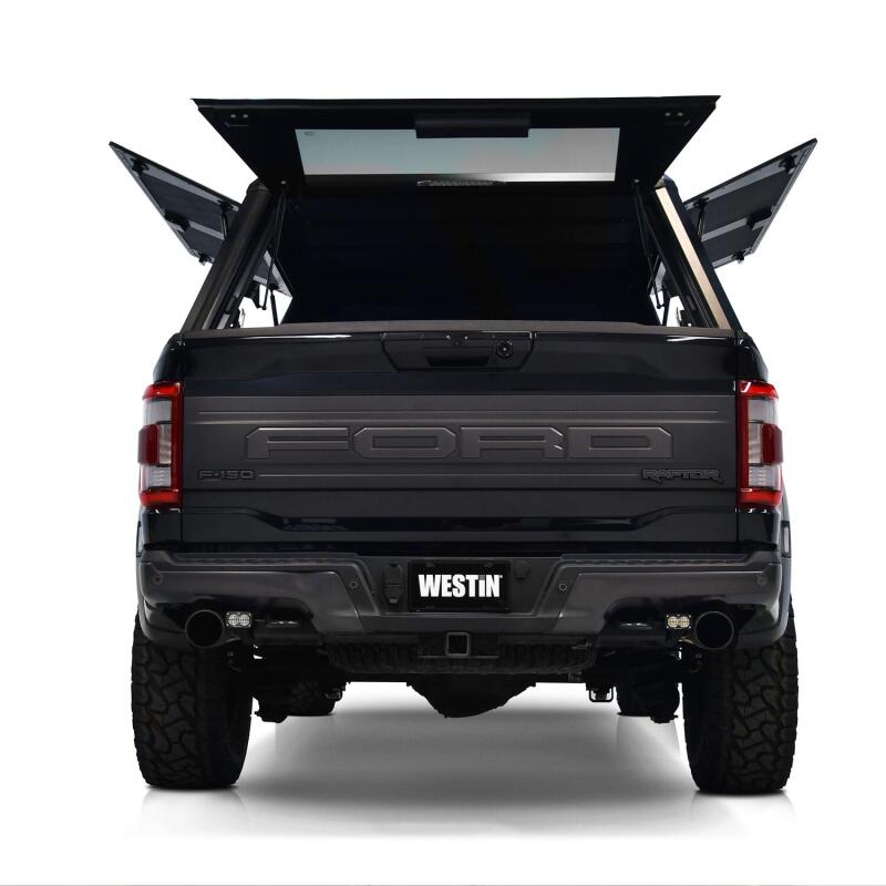 Westin EXP Truck Cap COMPLETE KIT A + B (21-25 Ford F-150/Lightning/Raptor CC 5.5ft. Bed) Bed Caps Westin