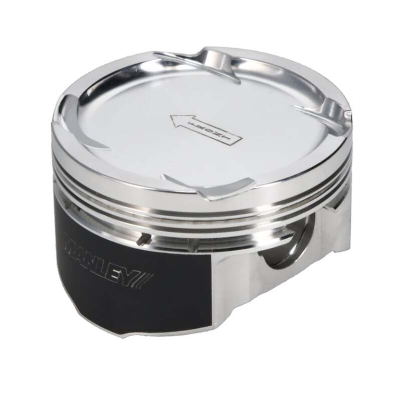 Manley 03-06 EVO VIII/IX 85.5mm Bore +.5mm -8.5/9.0 CR Dish Extreme Duty Single Piston Pistons - Forged - Single Manley Performance