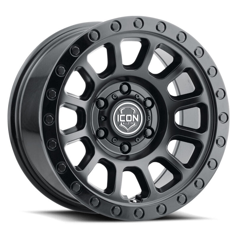 ICON Hulse 18x9 6x135 6mm Offset 5.25in BS Double Black Wheels - Cast ICON