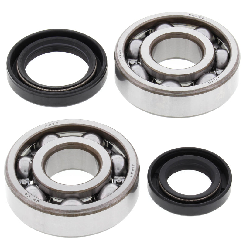 All Balls Racing 80-85 Honda CR125R Crank Shaft Bearing Kit Bearings All Balls Racing