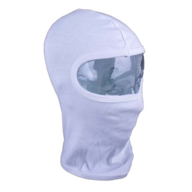RaceQuip Cotton Underwear Head Sock Balaclava / Helmet Hood White Fire Safety Racequip