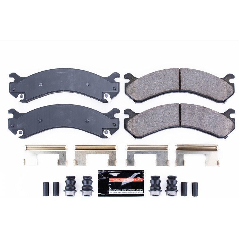 Power Stop 01-06 Chevrolet Silverado 3500 Rear Z23 Evolution Sport Brake Pads w/Hardware Brake Pads - Performance PowerStop