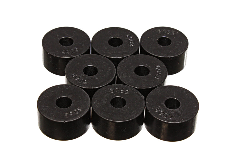 Energy Suspension Pad - Med - 1-1/2in OD x 7/16in ID x 3/4in H - Black Bushing Kits Energy Suspension