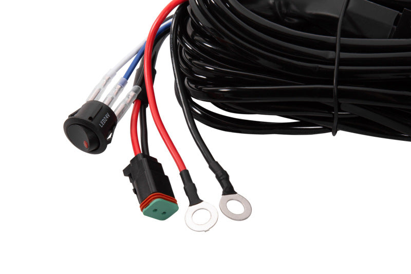 Diode Dynamics Heavy Duty (Single) Output Light Bar Wiring Harness Light Accessories and Wiring Diode Dynamics