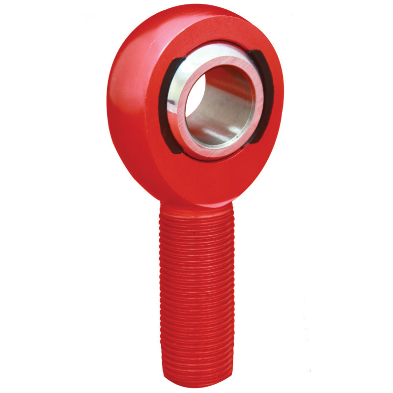 QA1 A Series Endura Rod End - Male/Left Hand - .625in Bore x 3/4-16 - Red Aluminum Tie Rods QA1